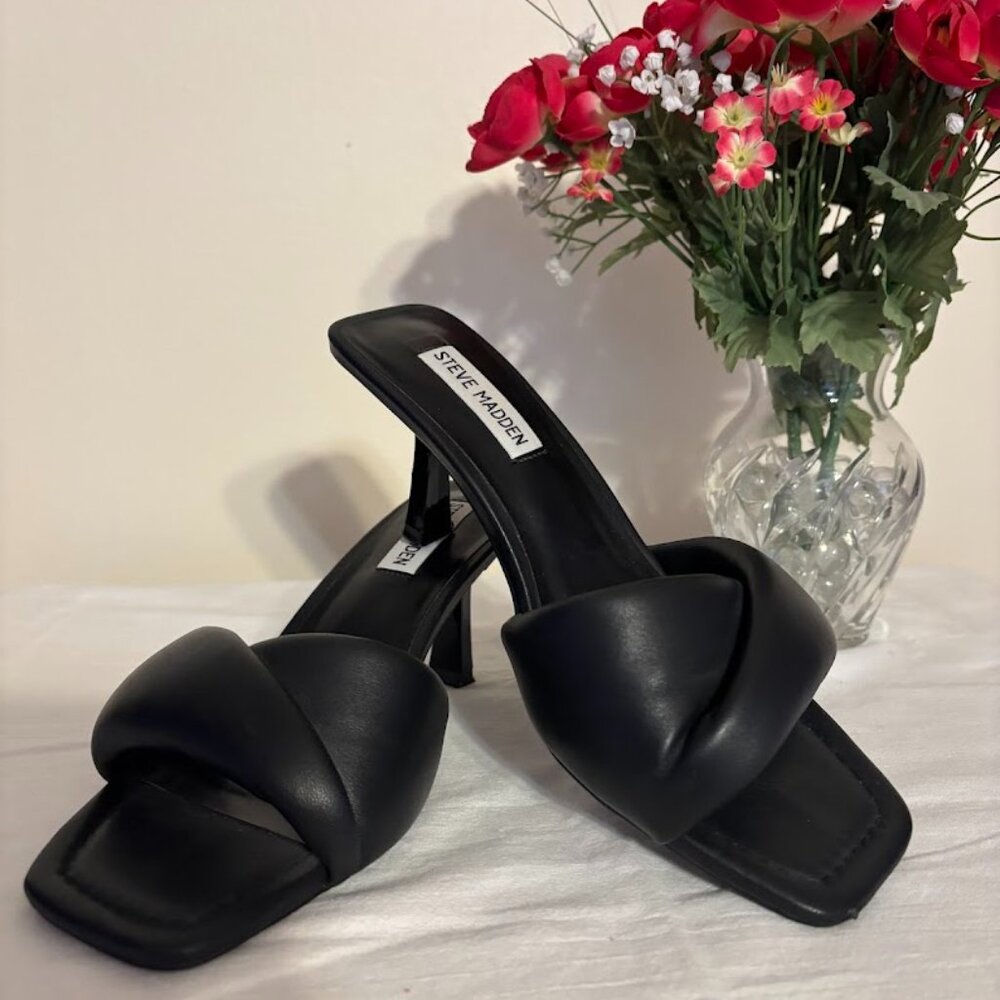 Steve Madden Black Color Shoes - Size 8